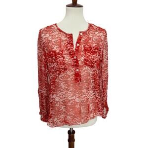 Isabel Marant Etoile Sheer Silk Blouse